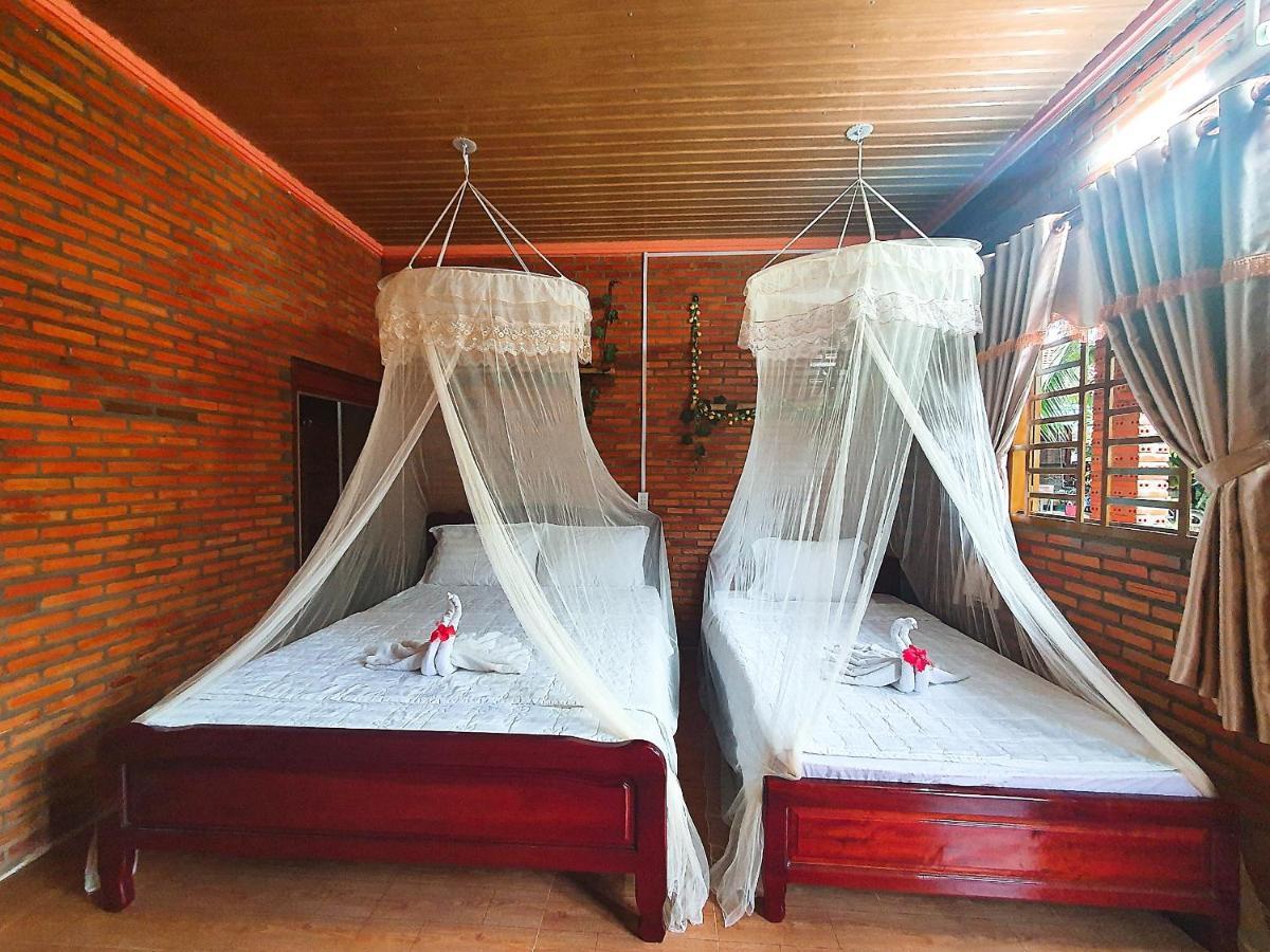 Thuy Tien Ecolodge Каттьен Экстерьер фото