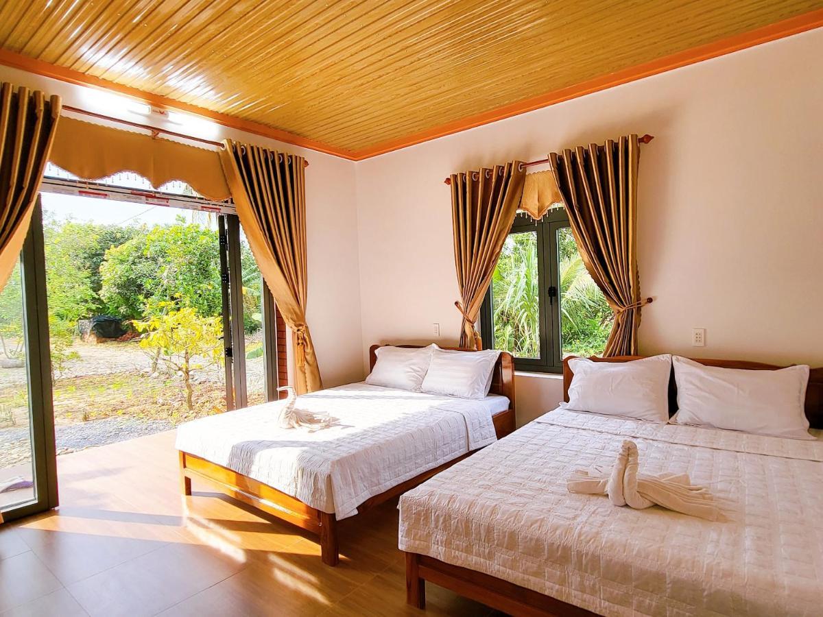 Thuy Tien Ecolodge Каттьен Экстерьер фото