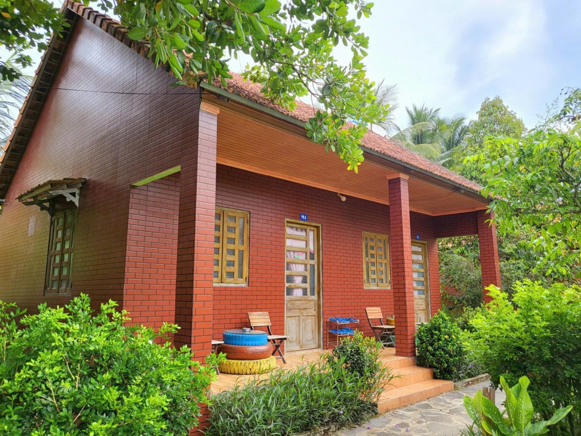 Thuy Tien Ecolodge Каттьен Экстерьер фото